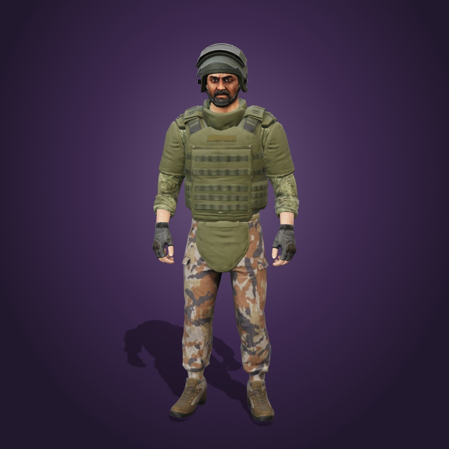 Echo / Cosplay Prototype 3D loadout render